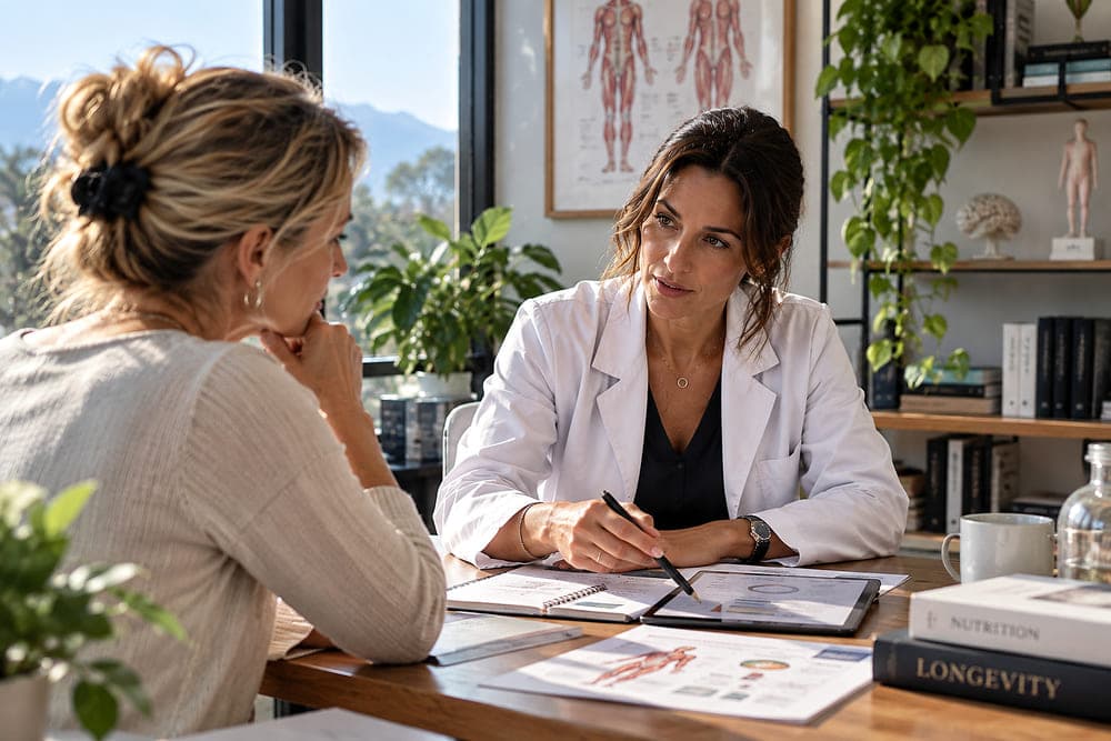 Entretien de suivi avec une personne accompagnée